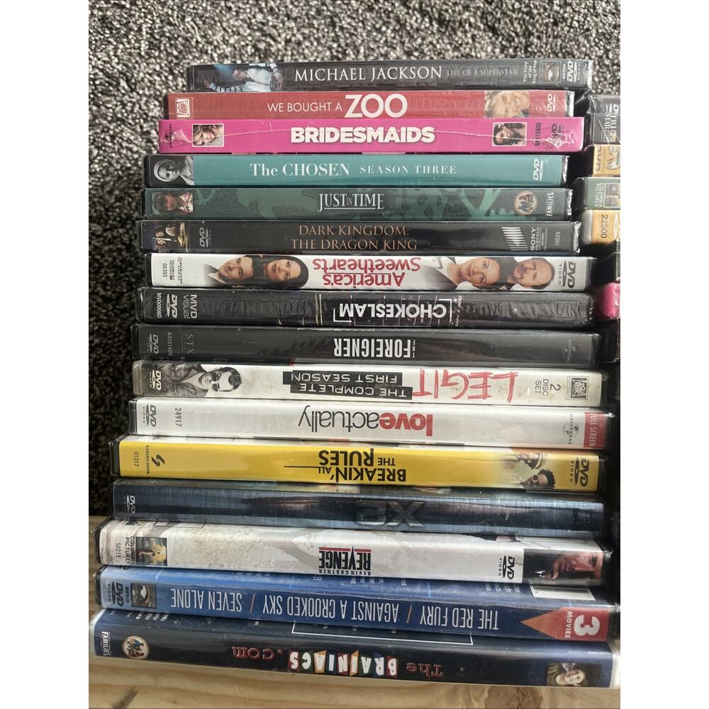 Huge Lot Of 88 Brand New DVD's - 50 Western/2 Blueray